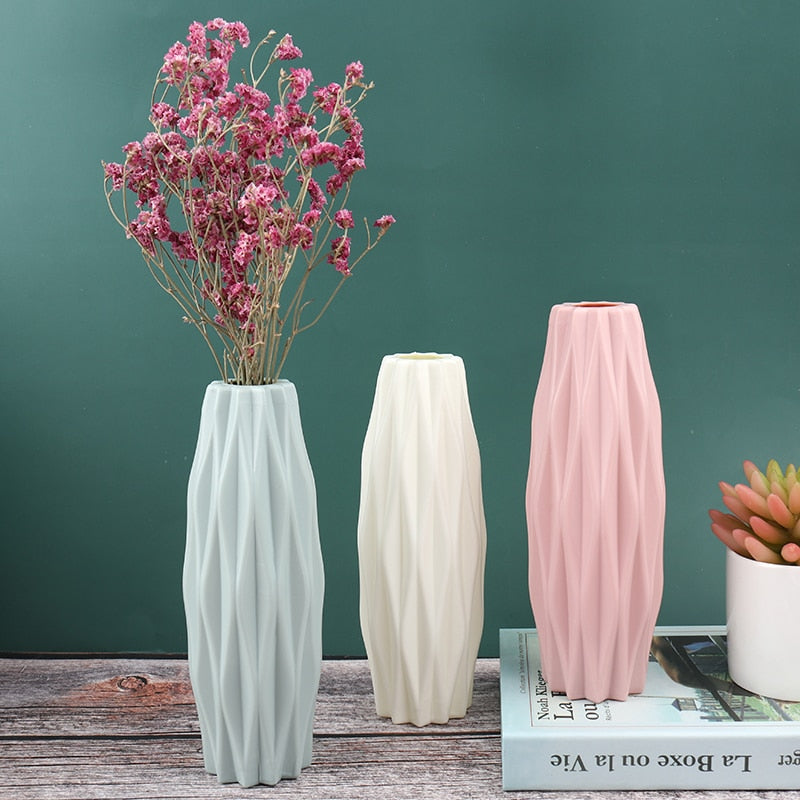 Faux Ceramic Vase